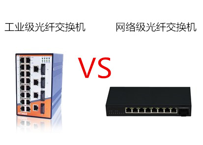 工業級光纖交換機和網絡級光纖交換機的區別 工業級光纖交換機和網絡級光纖交換機的區別