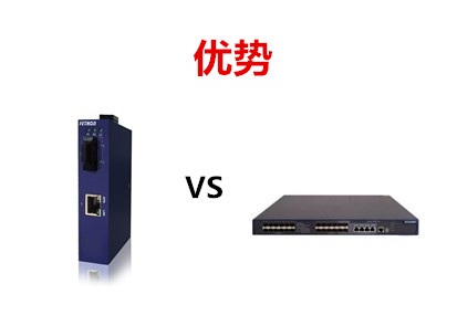 光纖收發器與光口交換機相比優勢在哪