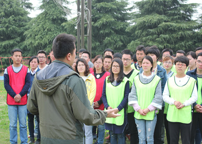 蘇州工業交換機廠家飛崧員工拓展訓練心得