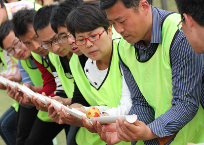 蘇州工業交換機廠家飛崧戶外拓展訓練之員工心得