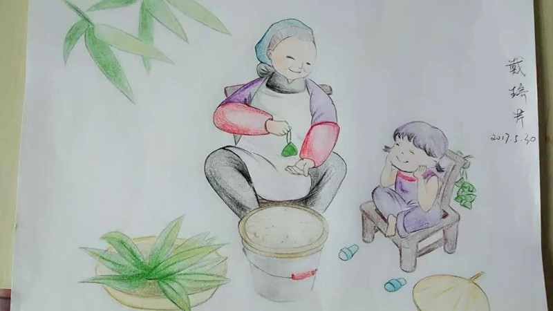 飛崧工業以太網交換機員工端午節參賽作品隻繪畫賞析 