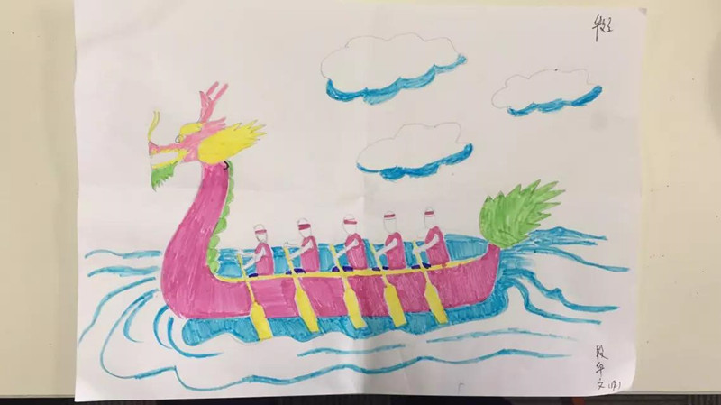 飛崧工業以太網交換機員工端午節參賽作品隻繪畫賞析 